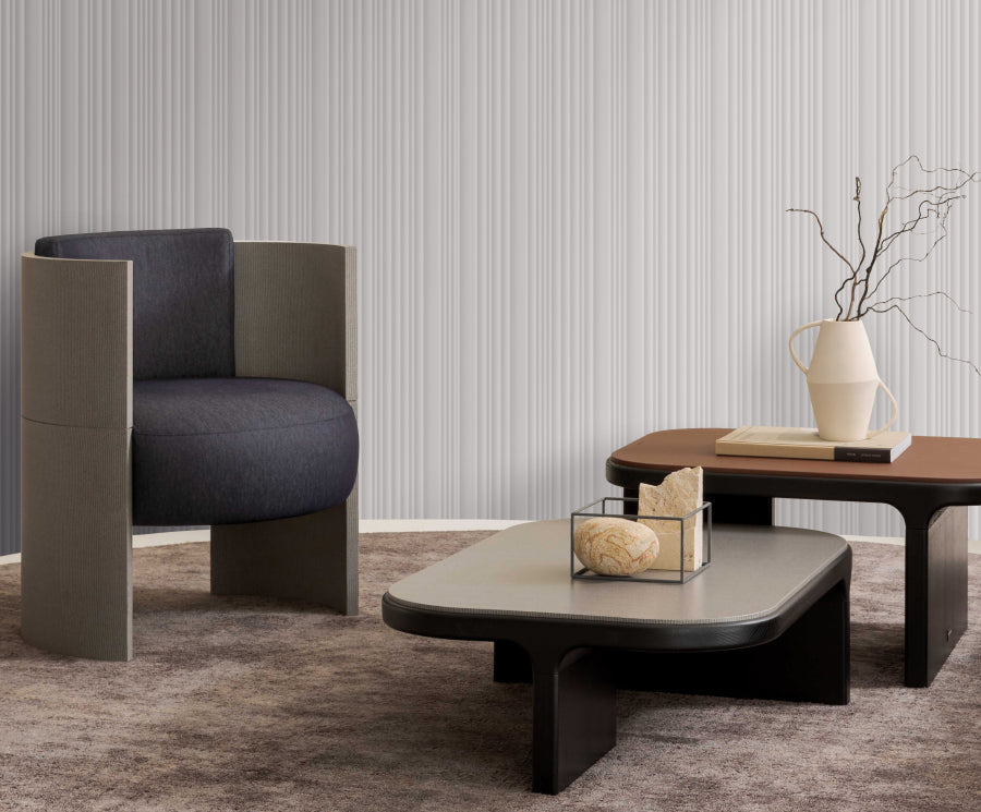 TRUSSARDI EFFETTO RIGHE 3D
