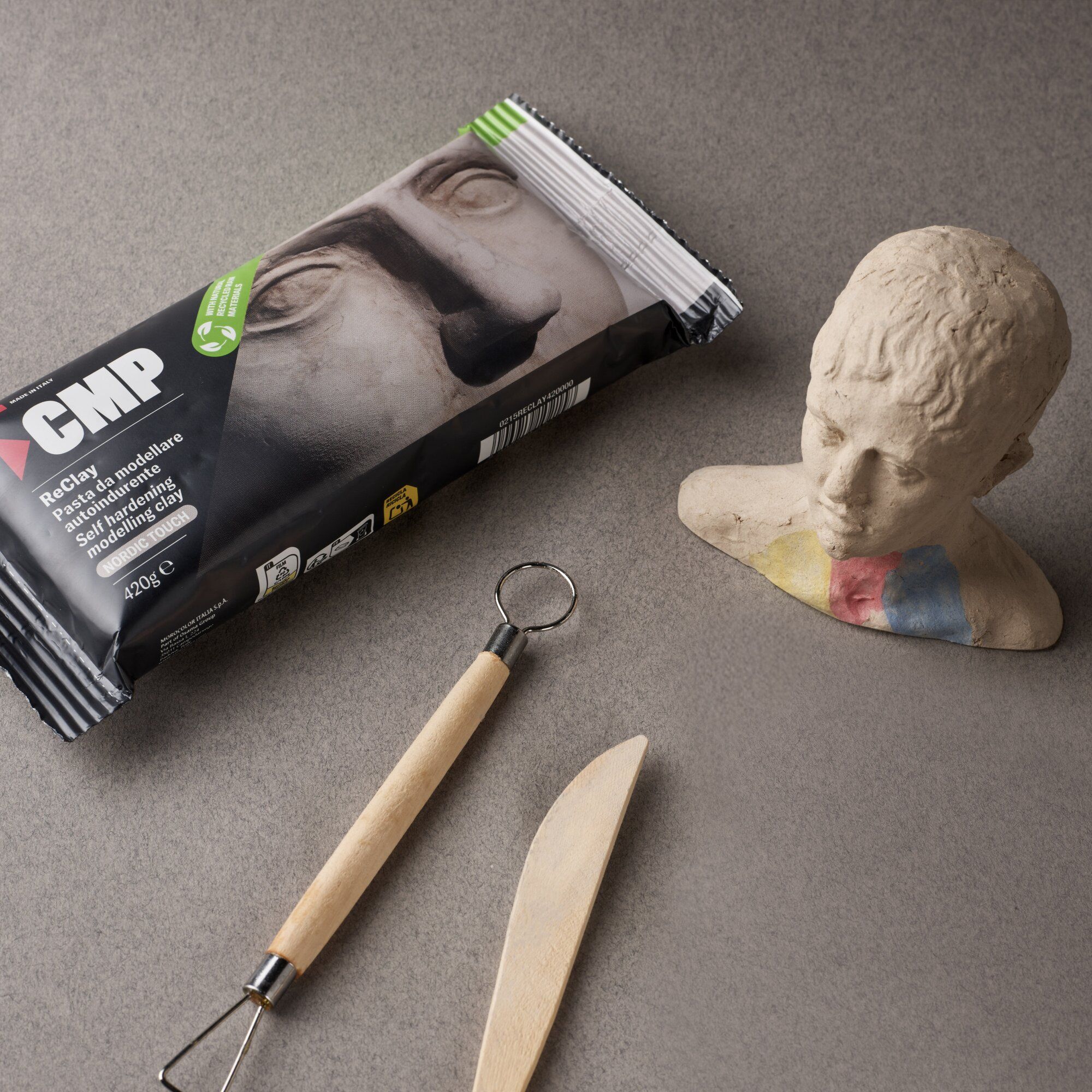 RECLAY PASTA DA MODELLARE AUTOINDURENTE 420 G