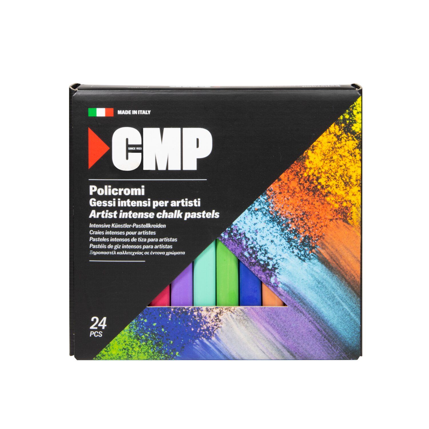 POLICROMI GESSI INTENSI 24 PEZZI