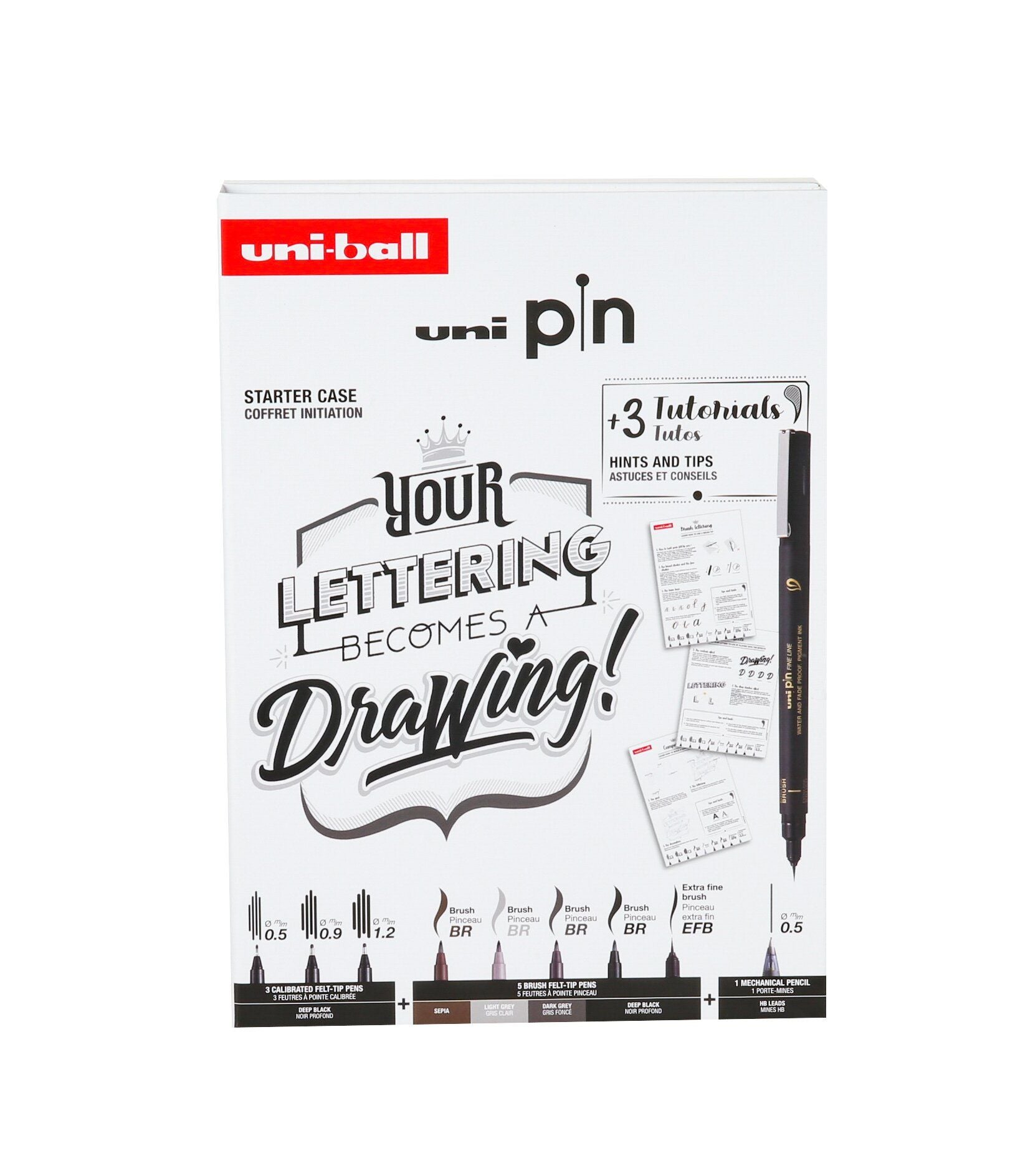 KIT PER DISEGNO LETTERING